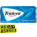 Free Trident Gum 18ct Stick Pack