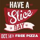 Free Pizza Slice at Villa Fresh