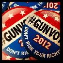 Free Gun Vote 2012 Sticker