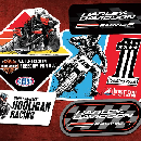 FREE Harley-Davidson Racing Sticker Pack