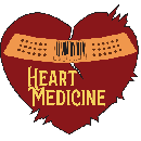 FREE Heart Medicine Band Sticker