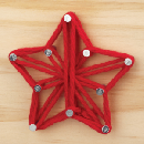Free Star String Art Kid's DIY Craft Kit