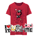 FREE We Love IT T-Shirt and Sticker Pack