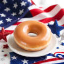 FREE July 4 Doughnut