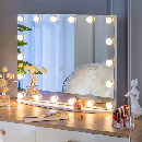 Large Vanity Mirror with Makeup Lights $69
