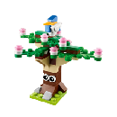Free LEGO Spring Tree 3/4