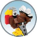 Free LEGO Turkey Mini Model