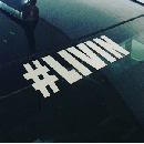 Free #LIVIN Sticker