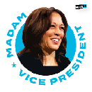 Free Madam Vice President Sticker