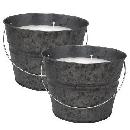 2-Pack Citronella 3-Wick Bucket Candles $5