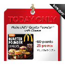 Free McDonald's Quarter Pounder