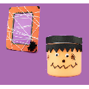 FREE Spider Web Photo Frame and Slime