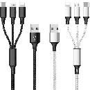 2-Pack Multi USB Charging Cables $7.92