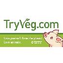 Free TryVeg Bumper Sticker