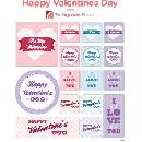 Free Valentine's Stickers