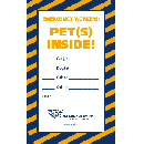 Free Pets Inside Decal
