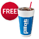 Free Fountain Drink at Pilot Flying J
