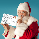 Free Personalized Postcard from Santa