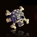 Free Rhinestone Skull Ring