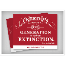 Free 40th President Sticker