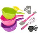 Rosewill 15pc Mixing Bowl + Tool Set $8.99