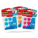 Scotch Restickable Shapes Sample