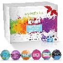 6ct Kids Bath Bombs Gift Set w/Toys $9.49