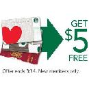 Free $5 Starbucks Gift Card