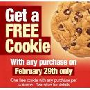 Free Subway Cookie on Feb 29th
