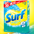 Free Surf Detergent Sample
