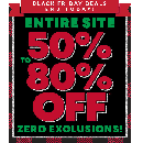 50%-80% OFF Everything