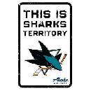 FREE 'This is Sharks Territory' Mini Sign