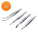 4 Piece Tweezer Set for $1