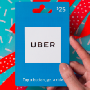 $25 Uber Gift Card for $21.25