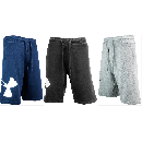 Mens UA Rival Fleece Logo Shorts 2 for $25