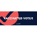 FREE 'Vaccinated Voter' Bumper Sticker