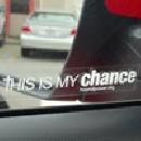Free This Is My Chance Cling