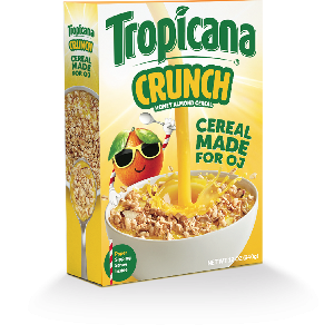 FREE box of Tropicana Crunch Cereal