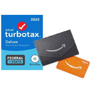 TurboTax + Gift Card $44.99